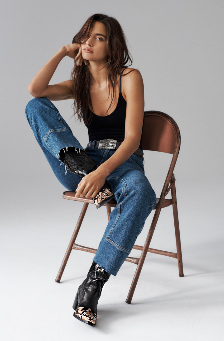 FREE PEOPLE RISK TAKER MID RISE STRAIGHT BE BOLD