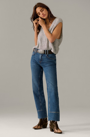 FREE PEOPLE RISK TAKER MID RISE STRAIGHT BE BOLD