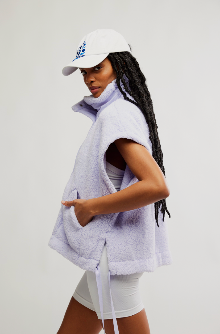 FREE PEOPLE SCOUT IT OUT VEST IN IRIS