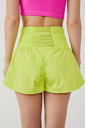 FREE PEOPLE WAY HOME SKORT IN LIMELIGHT