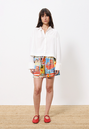 FRNCH ANNEA MARCHE BLEU SHORTS