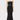 BLACK STRAPLESS BANDAGE DRESS.
