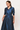 Hutch Jordana woman's shirt dress in navy with  tie belt.