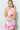 FLORAL PRINT BOW BACK MINI DRESS IN PINK