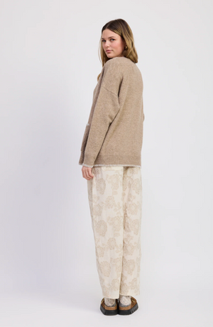 JACQUIE THE LABEL HALLIE PANTS IN VINTAGE CREAM