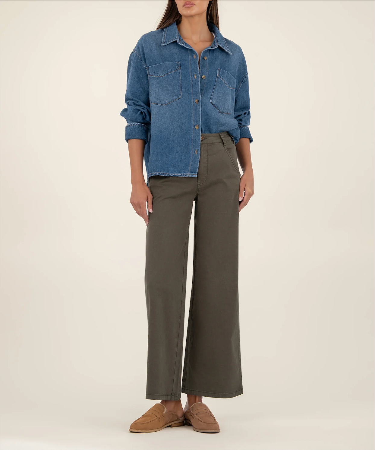 KUT VINTAGE WASH GERTIE SHIRT