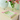 LAURA PARK BRUSHSTROKES GREEN SNAP TRAY