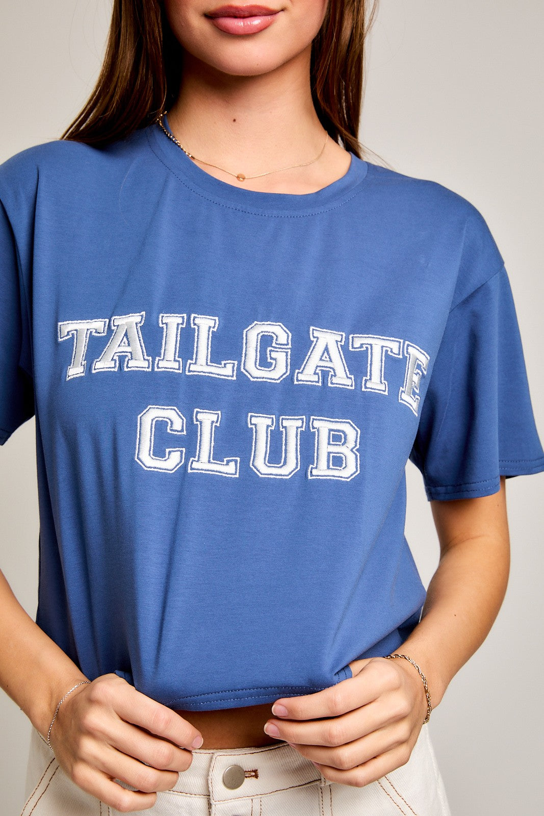 TAILGATE CLUB TSHIRT IN NAVY