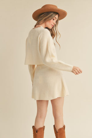 HEIDI SWEATER MATCHING SET IN CREAM