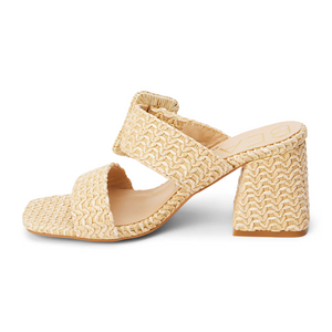 MATISSE LUCY HEELED SANDAL IN NATURAL