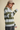 ROSIE STRIPE BUTTON FRONT CARDIGAN IN POWDER BLUE AND OLIVE
