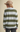 ROSIE STRIPE BUTTON FRONT CARDIGAN IN POWDER BLUE AND OLIVE