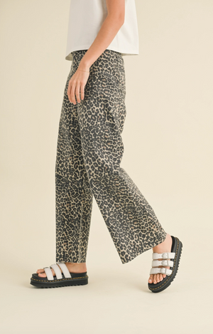 SIMONE PANTS IN LEOPARD