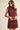 SUTTON SUEDE BELTED MINI DRESS IN BURGUNDY