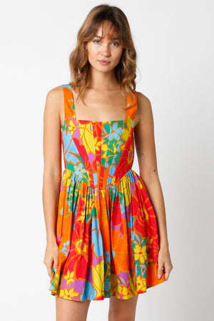 JANICE DRESS IN MULTI