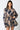 MARIBEL FLORAL SHIRT DRESS IN NAVY