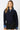 ROWAN COLLARED SWEATER IN NAVY
