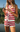 SHOW ME YOUR MUMU DEVIN SHORTS IN RED STRIPE DELIGHT KNIT