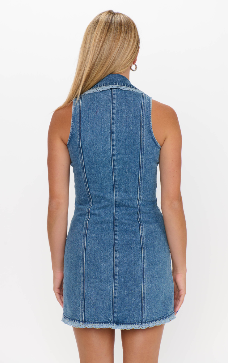 Show Me Your Mumu Maddox Dress - Waterfall Blue