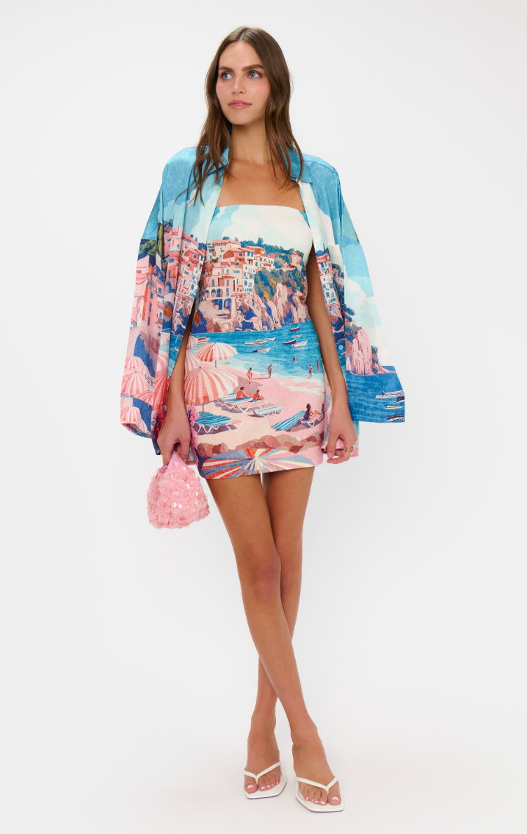 SHOW ME YOUR MUMU PTO MINI DRESS IN OASIS BEACH CLUB | SHOPIDB.COM Indigeaux Boutique SHOW ME YOUR MUMU PTO MINI DRESS IN OASIS BEACH CLUB | SHOPIDB.COM Indigeaux Boutique