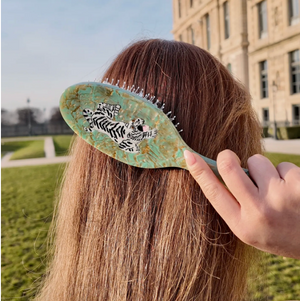 HAND PAINTED TIGER HAIR BRUSH