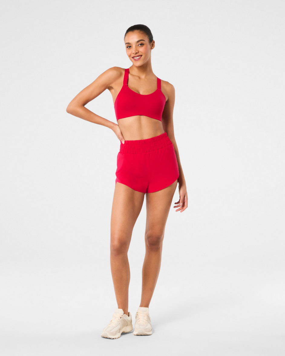 ACTIVATE RUN SHORT IN RED