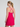 SPANX BOOSTUP STRAPPY DRESS IN FUCHSIA