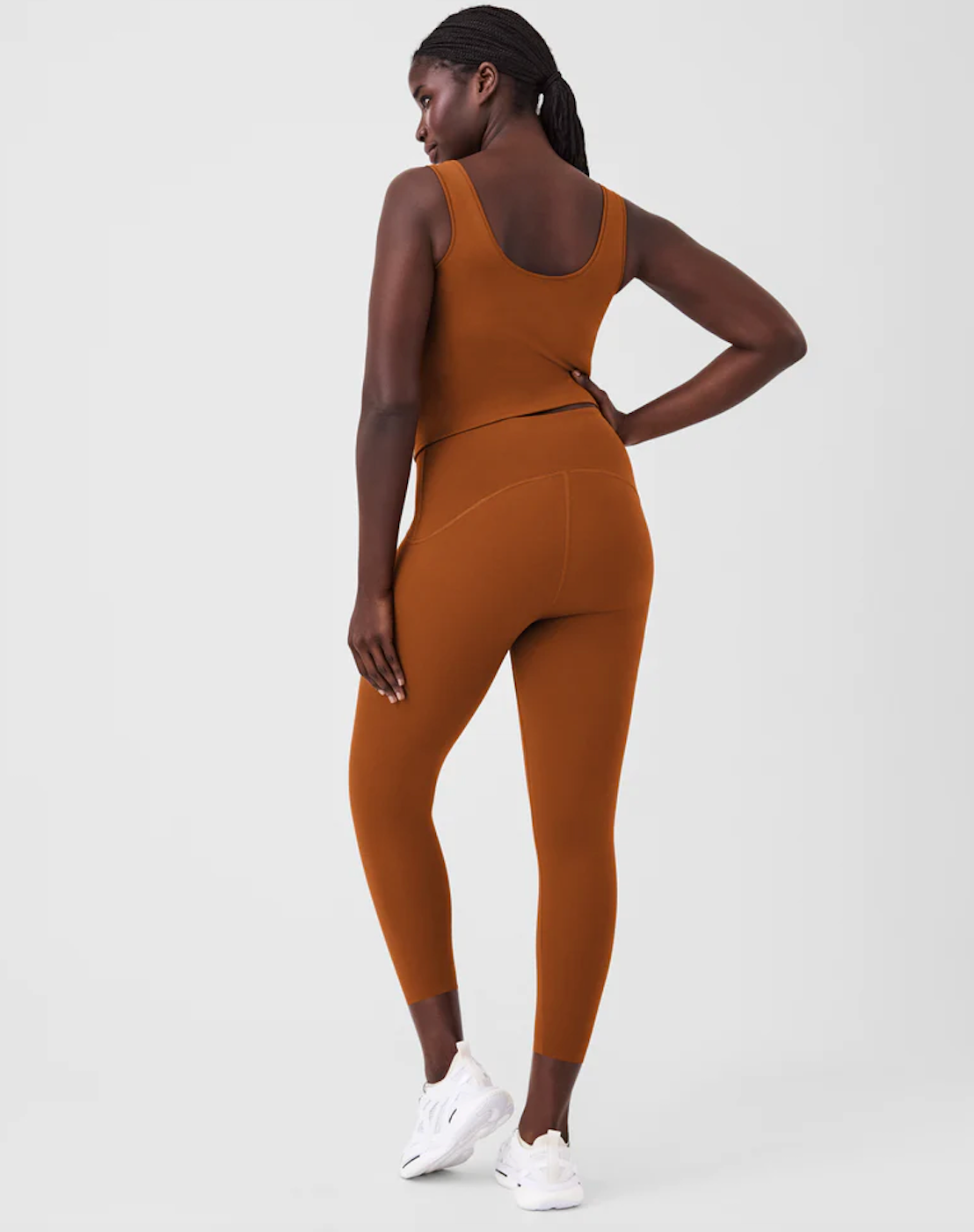 SPANX BOOTY BOOST ACTIVE 7/8 LEGGINGS IN BUTTERSCOTCH | ShopIDB.com -  Indigeaux Denim Bar & Boutique