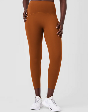 SPANX BOOTY BOOST ACTIVE 7/8 LEGGINGS IN BUTTERSCOTCH