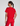 Person wearing a red outfit on a plain background