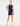 SPANX GET MOVING ZIP FRONT DRESS IN TIMELESS NAVY