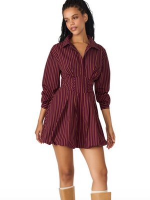 STEVE MADDEN ARIELLE DRESS IN WINE