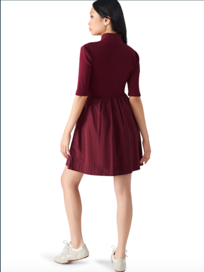 STEVE MADDEN BERLINA DRESS IN WINE