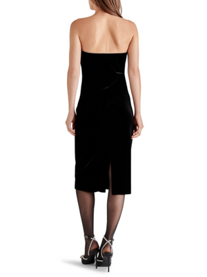 STEVE MADDEN CHARLENE DRESS IN BLACK