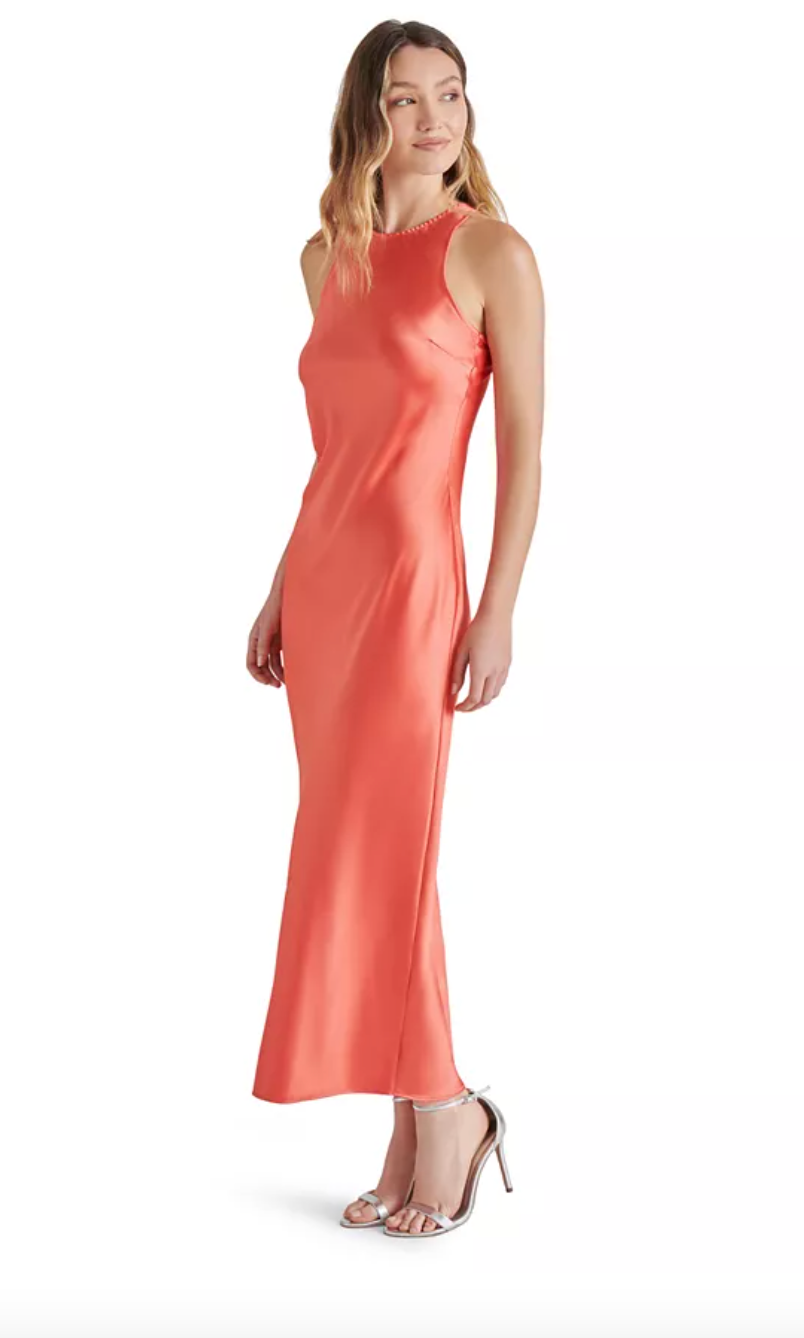 STEVE MADDEN DIANE DRESS IN SUGAR CORAL