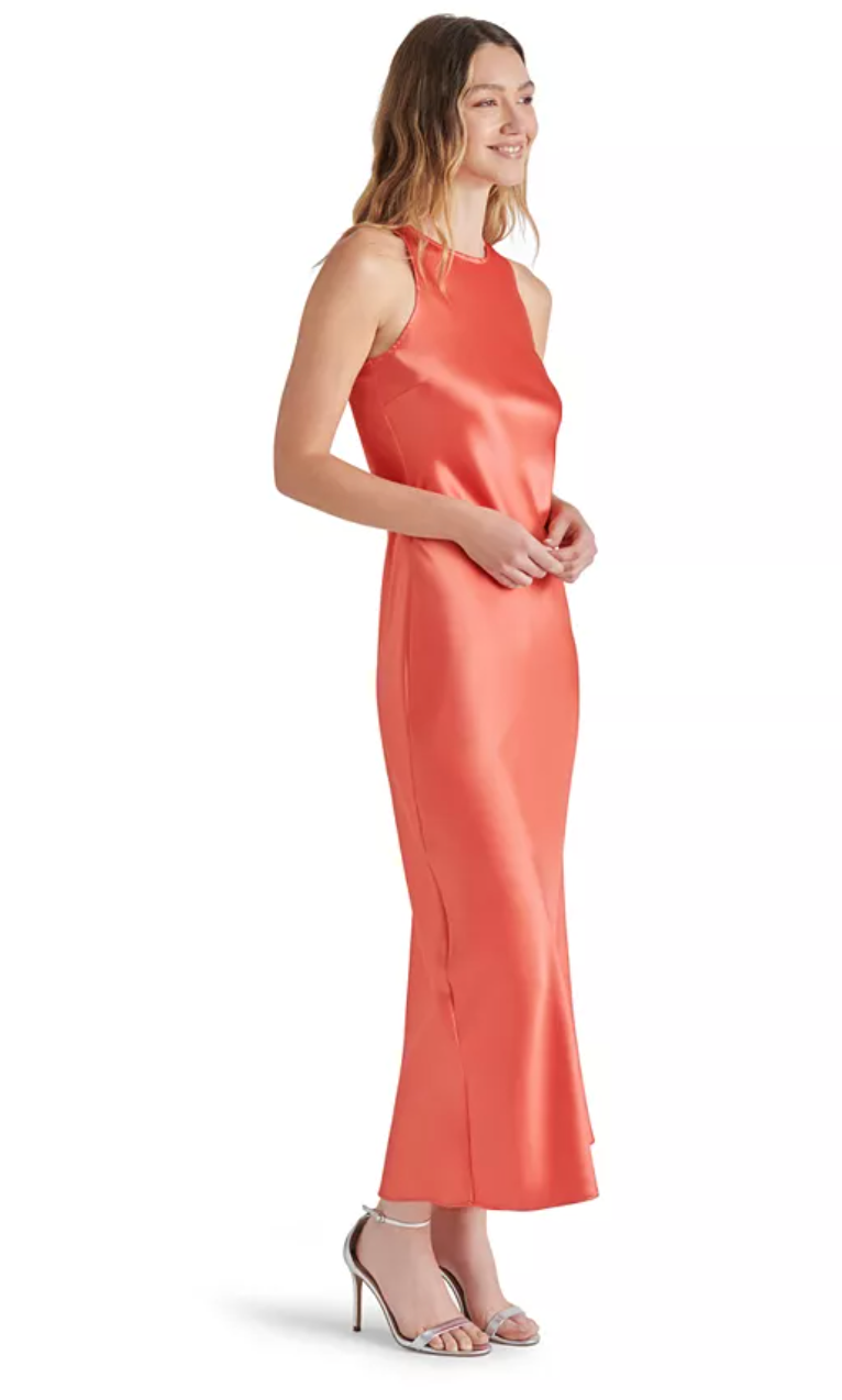 STEVE MADDEN DIANE DRESS IN SUGAR CORAL