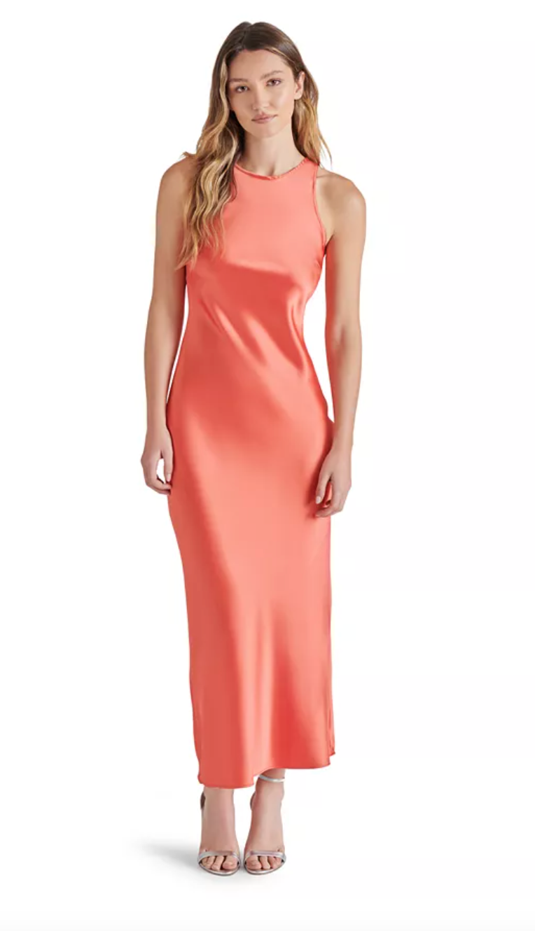 STEVE MADDEN DIANE DRESS IN SUGAR CORAL