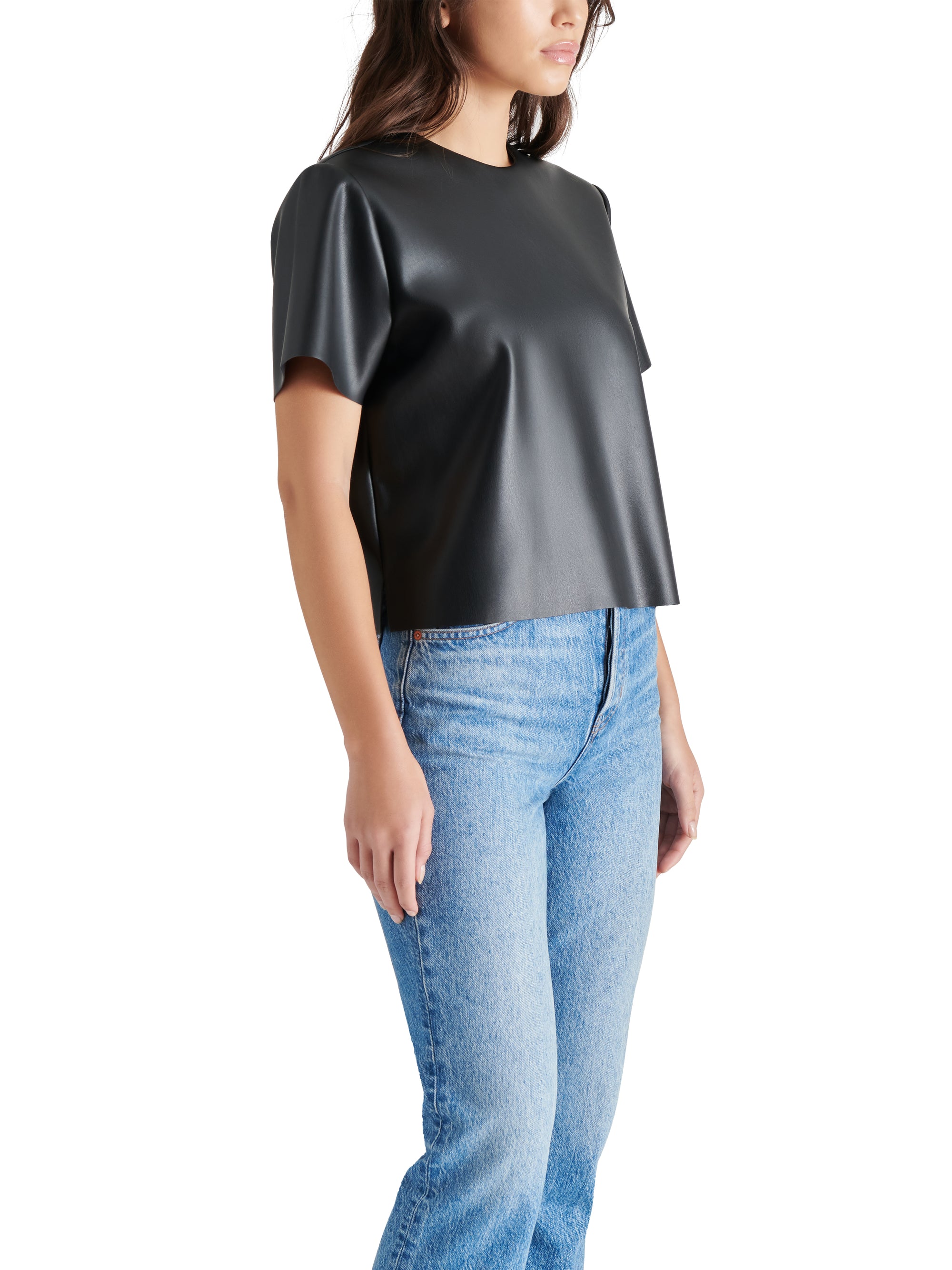 STEVE MADDEN EZRA TOP IN BLACK