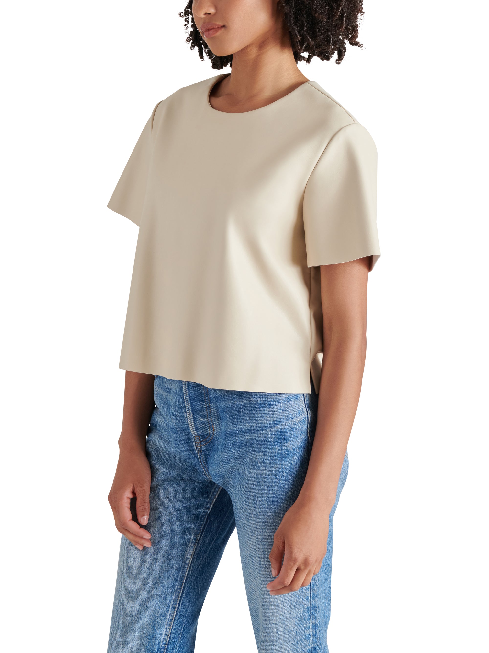 STEVE MADDEN EZRA TOP IN BONE