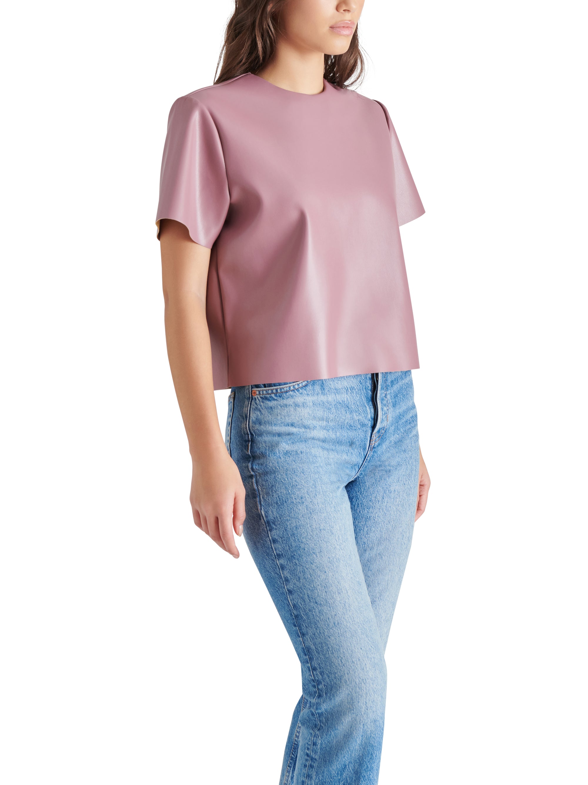 STEVE MADDEN EZRA TOP IN DARK ORCHID