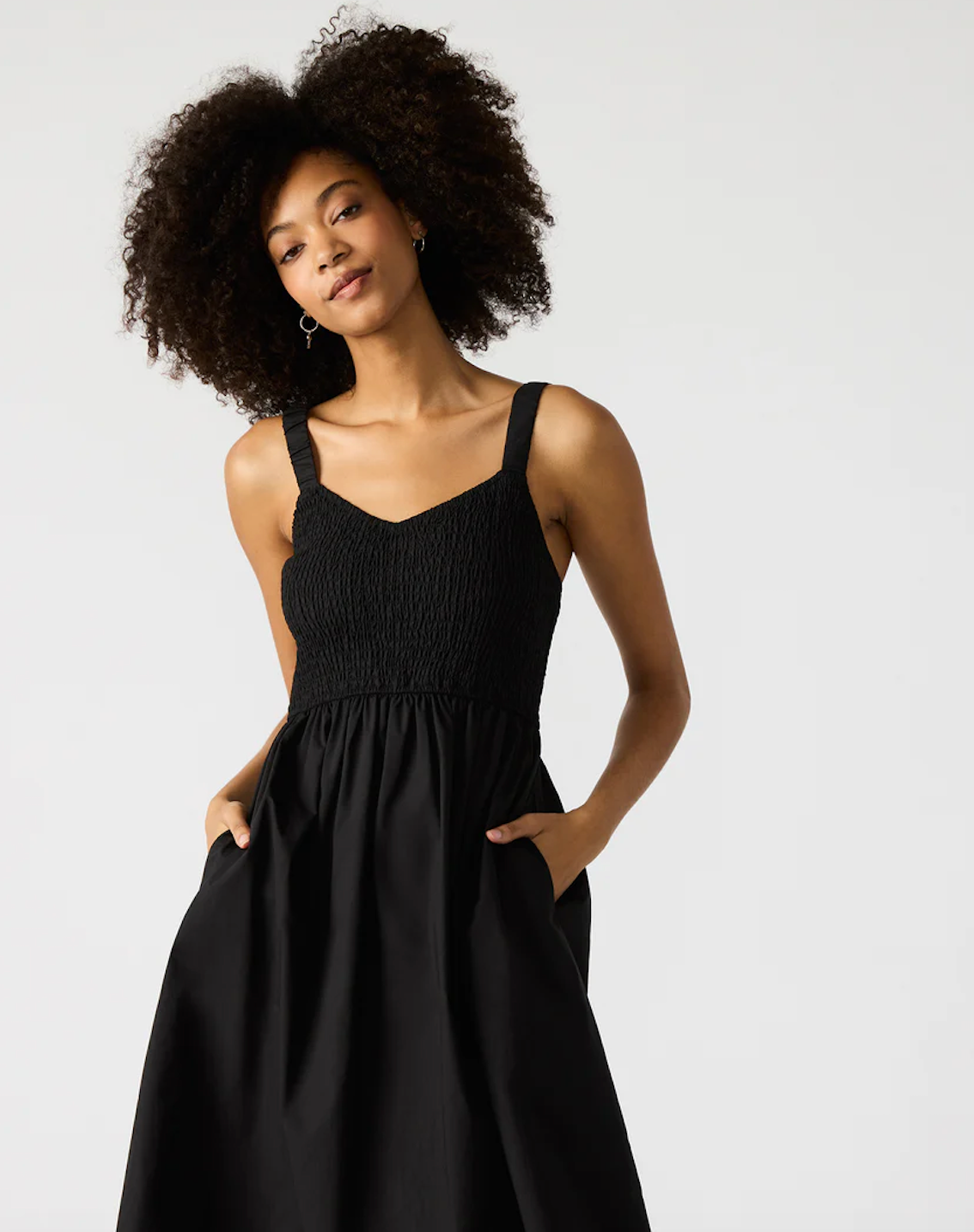 STEVE MADDEN FLEUR DRESS IN BLACK