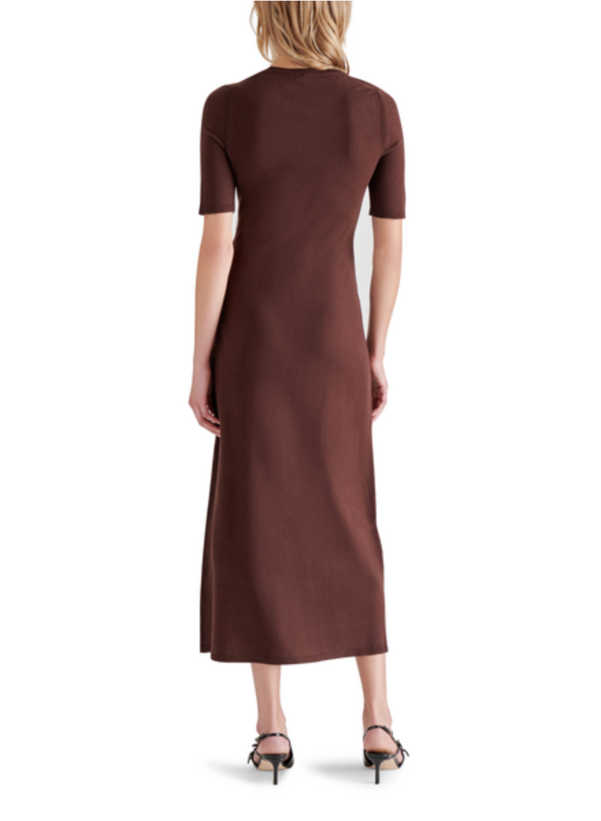 STEVE MADDEN FRANCIS DRESS IN CHESTNUT