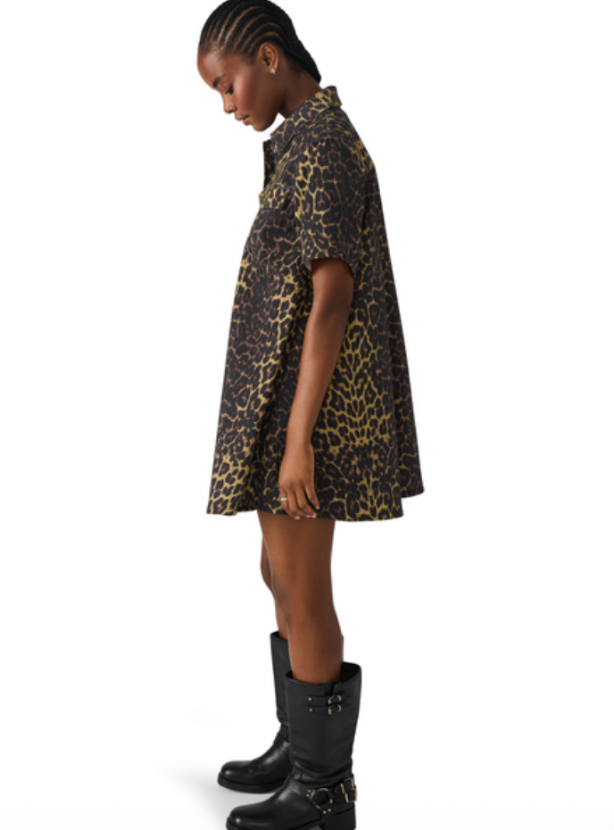 STEVE MADDEN FREDDY DRESS IN HOT SPOT