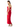 STEVE MADDEN JESSAMINE SATIN DRESS IN DARK RED