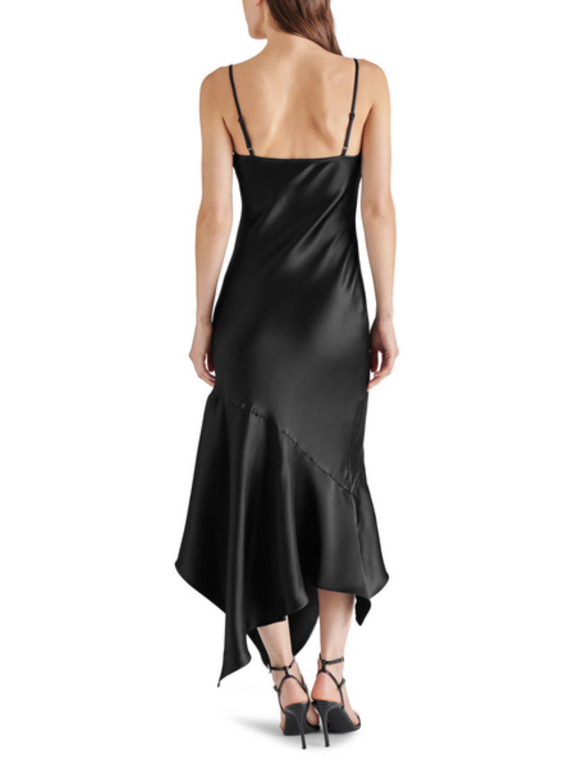 STEVE MADDEN LUCILLE DRESS IN BLACK