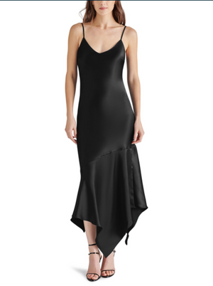 STEVE MADDEN LUCILLE DRESS IN BLACK