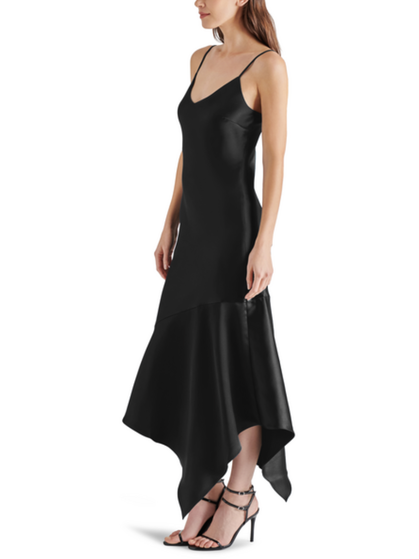 STEVE MADDEN LUCILLE DRESS IN BLACK