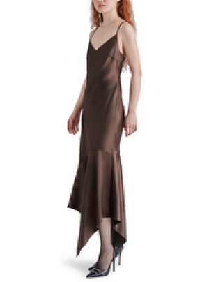 STEVE MADDEN LUCILLE DRESS IN DARK ESPRESSO