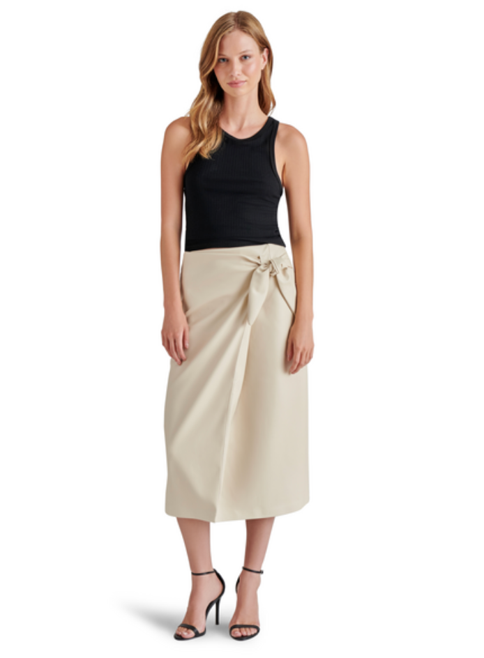 STEVE MADDEN NAVIA SKIRT IN BONE