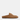 A single tan suede mule loafer shown in profile against a clean white background.